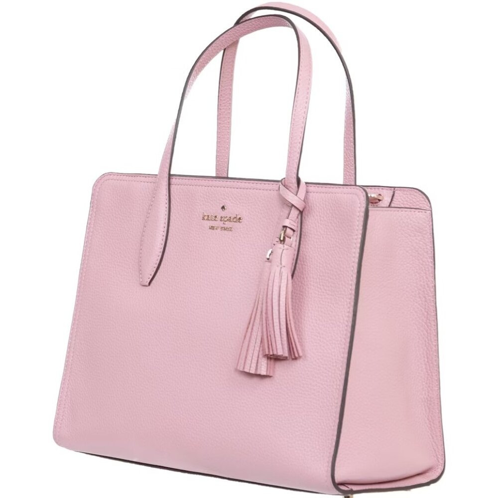 Euc Kate Spade Rowe Light Pink Leather Shoulder Bag Purse
